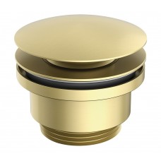 Донний клапан для раковини GENEBRE Luxe Brushed Gold матове золото 1 ¼” 10021151